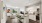 Stylish studio apartment at The Beverly Collection in Beverly MA featuring open kitchen with island, stainless steel appliances, and bright living space