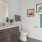a bathroom with a toilet and sink